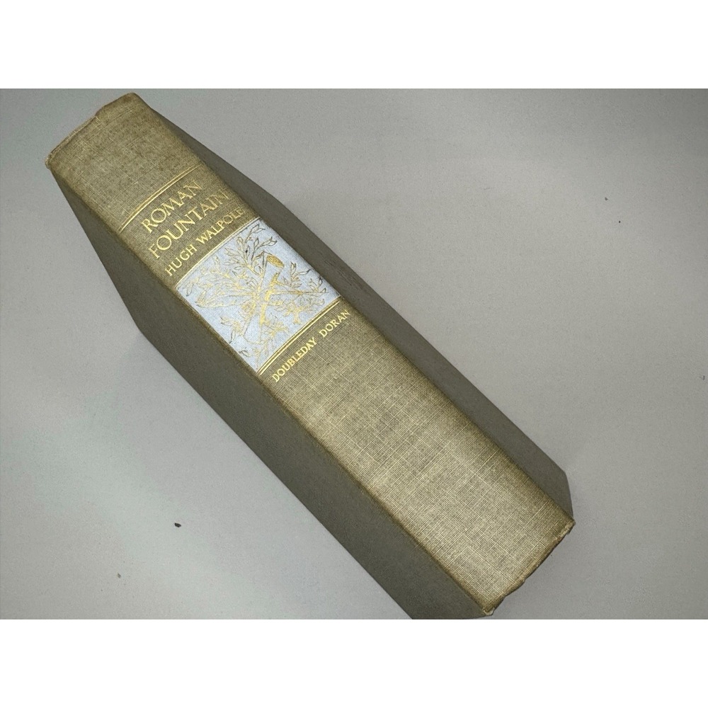 Roman Fountain a Hugh Walpole hardcover vintage